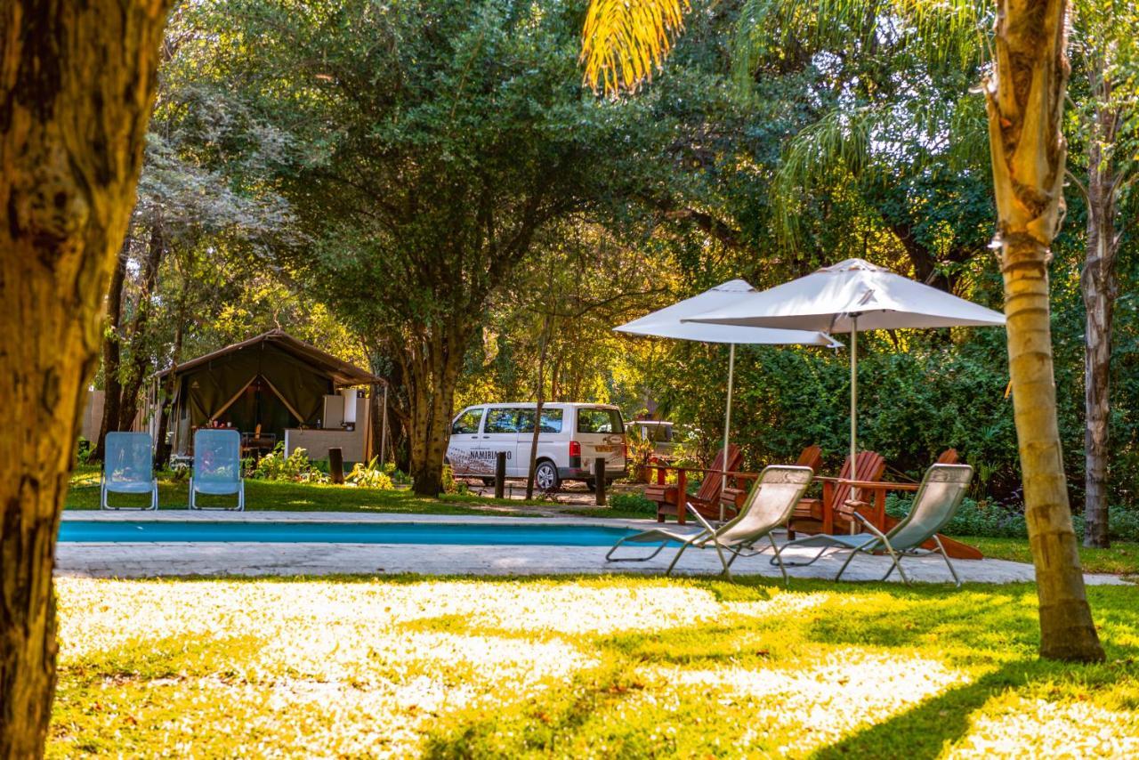 ホテル Zambezi Mubala Camp カティマ・ムリロ エクステリア 写真