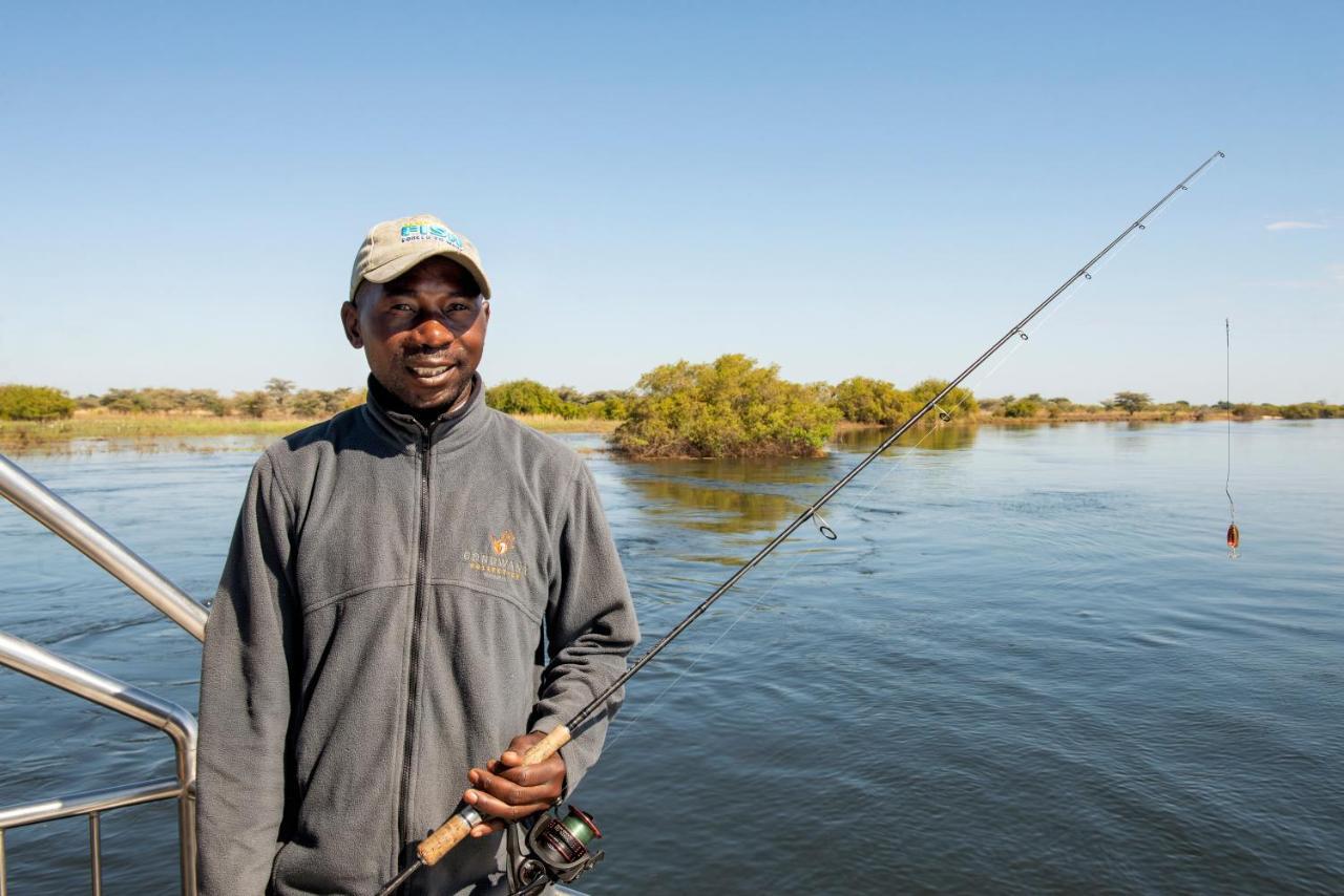 ホテル Zambezi Mubala Camp カティマ・ムリロ エクステリア 写真